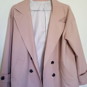 Pink trench